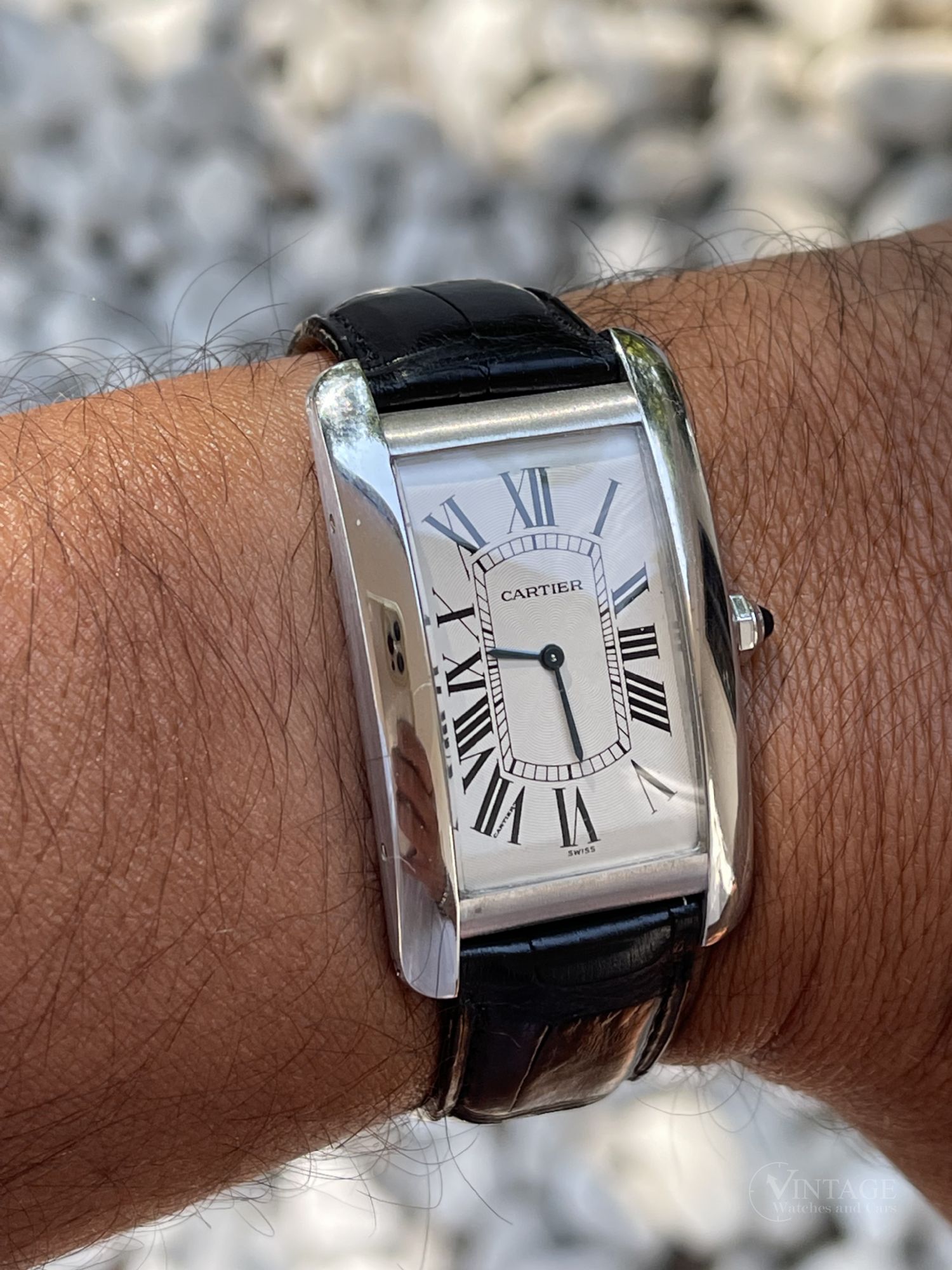 Vintage Watches & Cars - Watches | Cartier - Man's Oversize 1990s Tank ...