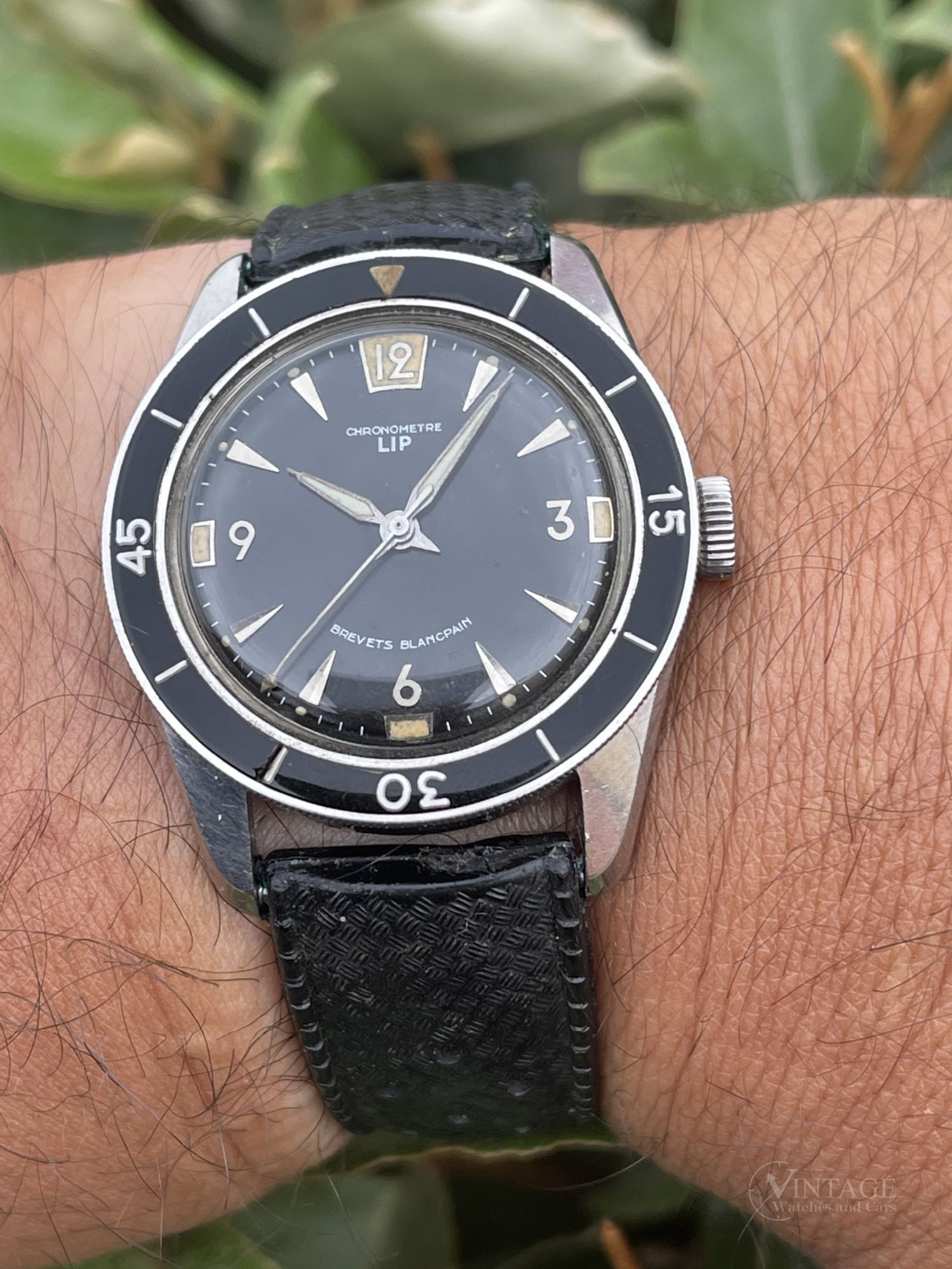 LIP BLANCPAIN Batiscafo. Circa: 1960. Orologio subacqueo…